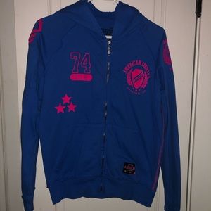 American fighter size large hoodie